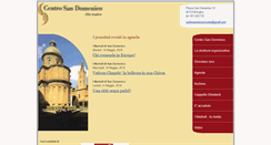 Desktop Screenshot of centrosandomenico.it