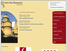 Tablet Screenshot of centrosandomenico.it